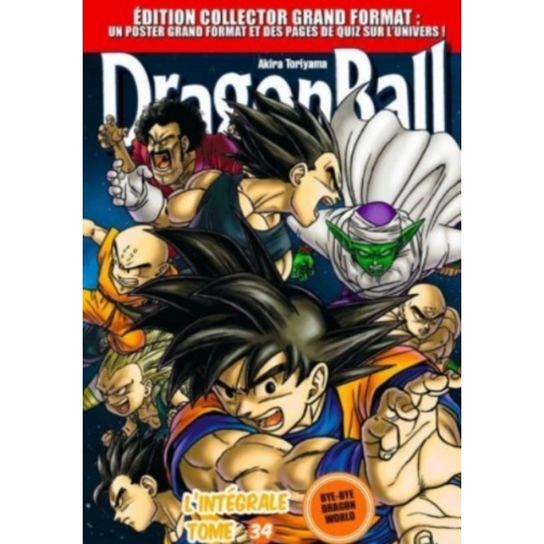 DRAGON BALL EDITION GRAND FORMAT TOME 34 MANGA