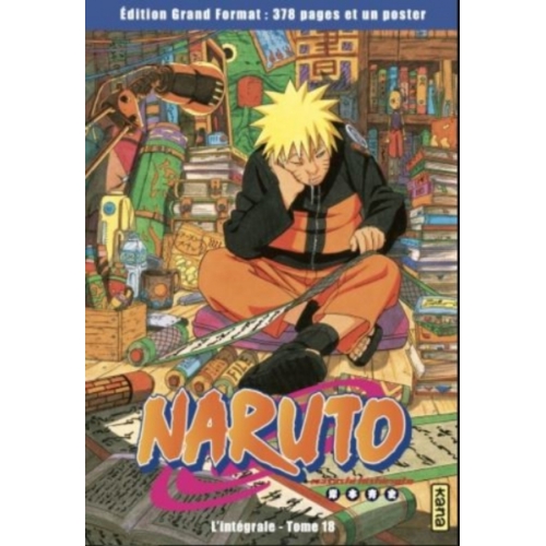 NARUTO EDITION GRAND FORMAT TOME 18 MANGA