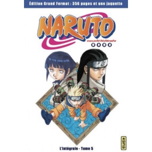 NARUTO EDITION GRAND FORMAT TOME 5 MANGA