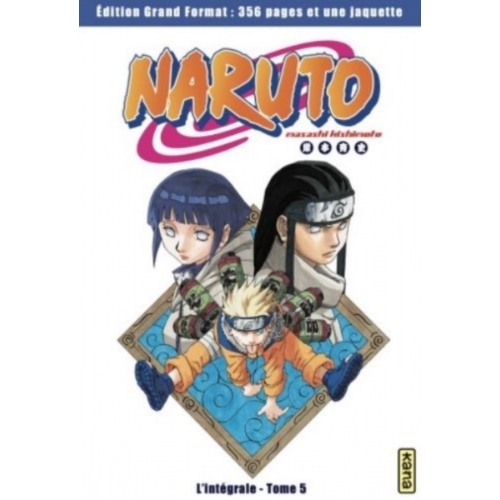 NARUTO EDITION GRAND FORMAT TOME 5 MANGA