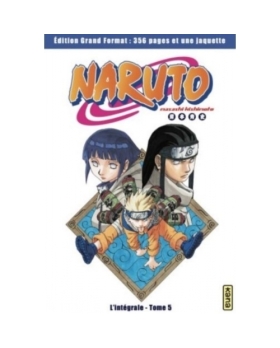 NARUTO EDITION GRAND FORMAT TOME 5 MANGA