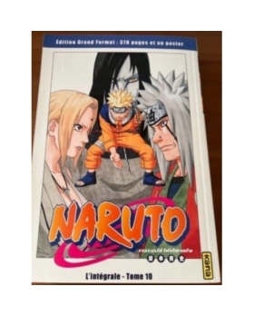 NARUTO EDITION GRAND FORMAT TOME 10 MANGA