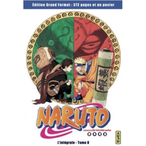 NARUTO EDITION GRAND FORMAT TOME 8 MANGA