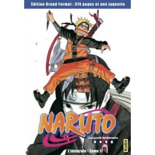 NARUTO EDITION GRAND FORMAT TOME 17 MANGA