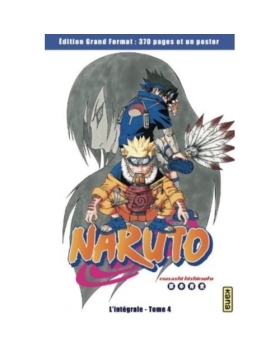 NARUTO EDITION GRAND FORMAT TOME 4 MANGA
