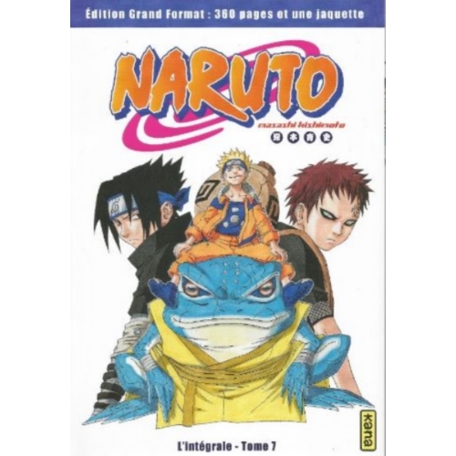 NARUTO EDITION GRAND FORMAT TOME 7 MANGA