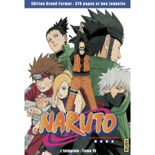 NARUTO EDITION GRAND FORMAT TOME 19 MANGA