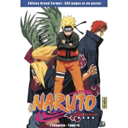 NARUTO EDITION GRAND FORMAT TOME 16 MANGA