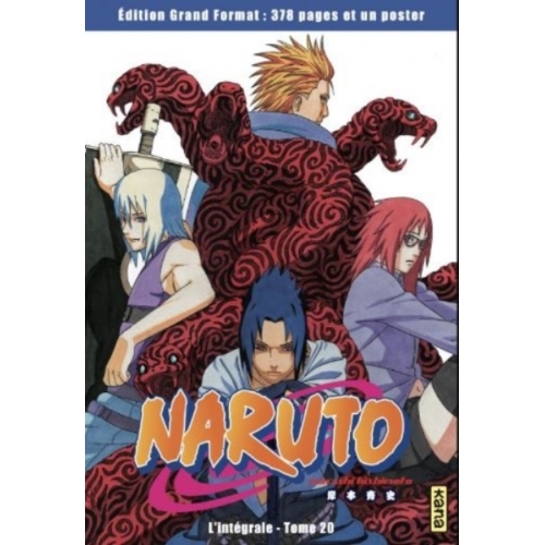 NARUTO EDITION GRAND FORMAT TOME 20 MANGA