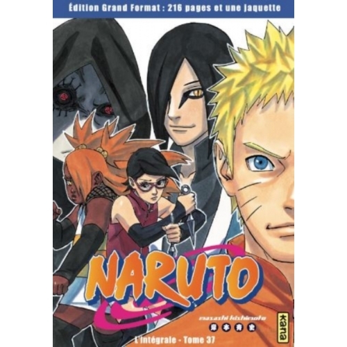 NARUTO EDITION GRAND FORMAT TOME 37 MANGA