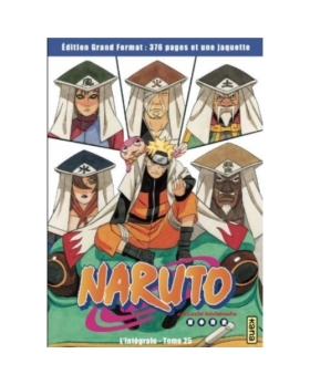 NARUTO EDITION GRAND FORMAT TOME 25 MANGA