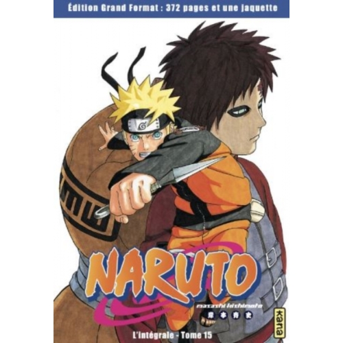 NARUTO EDITION GRAND FORMAT TOME 15 MANGA
