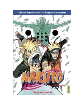 NARUTO EDITION GRAND FORMAT TOME 34 MANGA