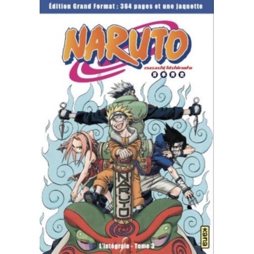 NARUTO EDITION GRAND FORMAT TOME 3 MANGA 