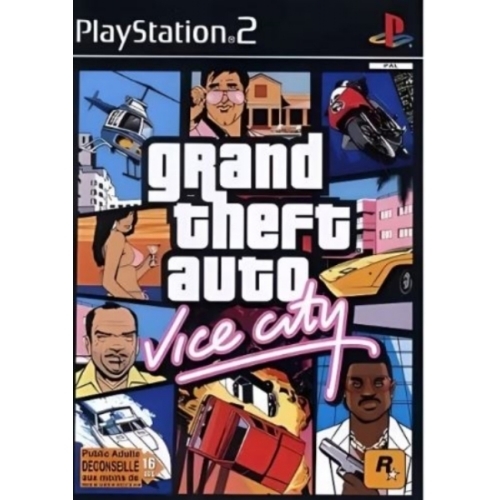 GRAND THEFT AUTO VICE CITY PS2 sans notice