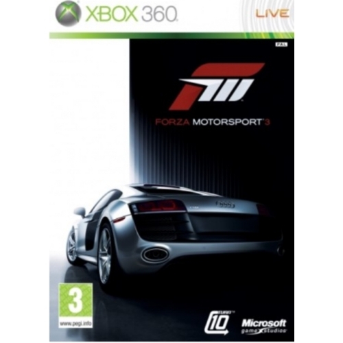 FORZA MOTORSPORT 3 XBOX 360 AVEC NOTICE 