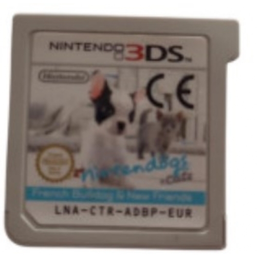 Nintendogs + Cats Bouledogue Français & ses Nouveaux Amis 3DS   LOOSE