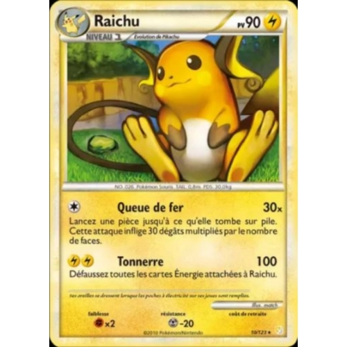 RAICHU 90PV 10/123