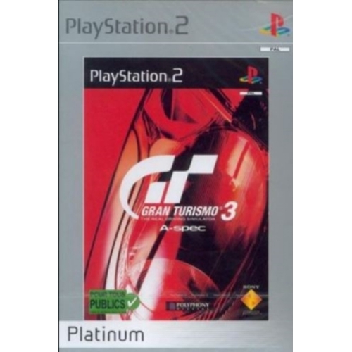 Gran Turismo 3: A -Spec -- Platinum Edition ps2 