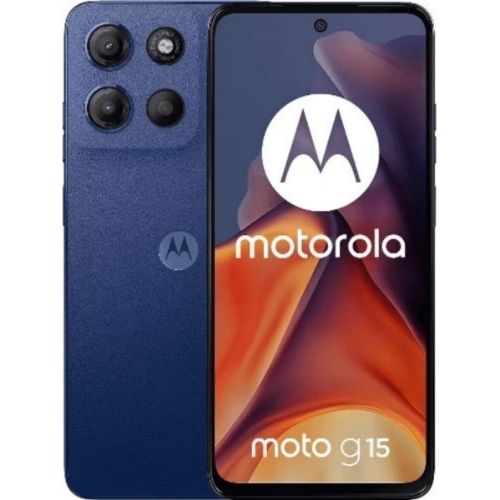 MOTOROLA G15 50MPX BLEU 256GO RAM:8GO ECRAN:6.72''(90HZ)