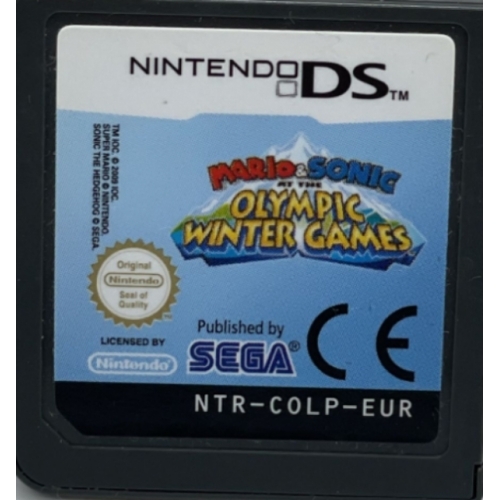 MARIO ET SONIC OLYMPIC WINTER GAMES NINTENDO DS LOOSE 