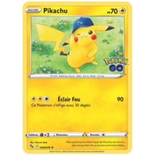 PIKACHU 70PV 028/078 