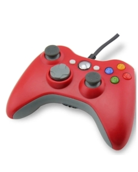 MANETTE FILAIRE COMPATIBLE XBOX 360 ROUGE 