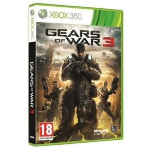GEARS OF WAR 3 Xbox 360 avec notice 