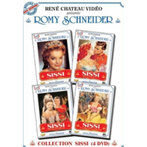 Coffret intégrale Sissi 4 films DVD
