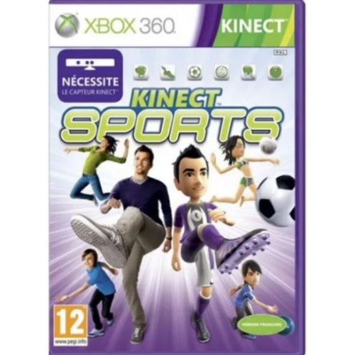 JEU XBOX 360 KINECT SPORTS AVEC NOTICE 