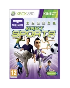 JEU XBOX 360 KINECT SPORTS AVEC NOTICE 