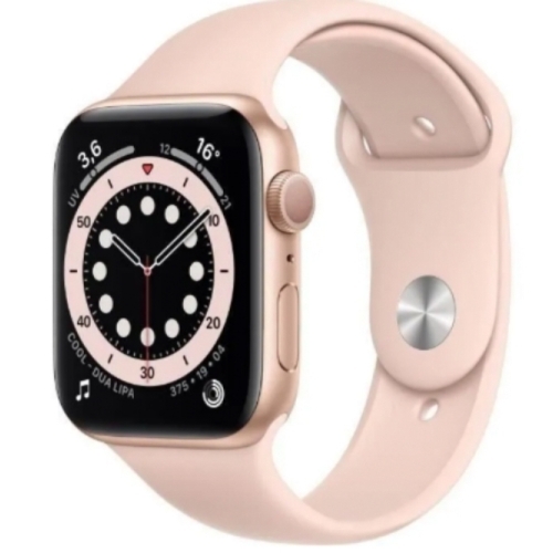 APPLE WATCH SERIE 6 44MM ROSE BATTERIE:95%