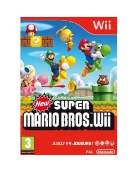 NEW SUPER MARIO BROS WII AVEC NOTICE 