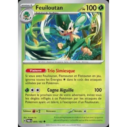 FEUILOUTAN PV100 005/182