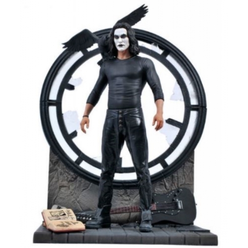 FIGURINE THE CROW GALLERY STATUE CROW AT WINDOW