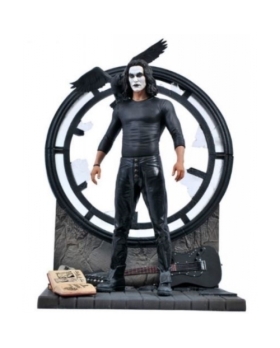 FIGURINE THE CROW GALLERY STATUE CROW AT WINDOW