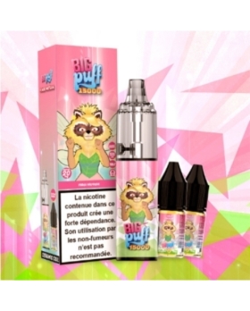 FRAISE PASTEQUE Tornado 2% 15000 puffs - Big Puff +2 flacons de 10 ml 