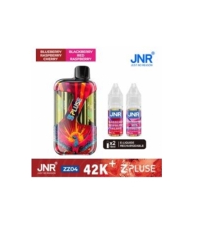 Zpluse 42K - JNR - Arôme : Blueberry Raspberry Cherry + Blackberry Red Raspberry +2 flacons de 10 ml  
