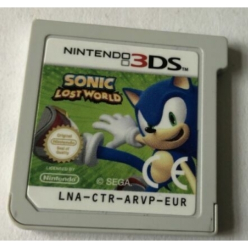 SONIC LOST WORLD 3DS LOOSE 