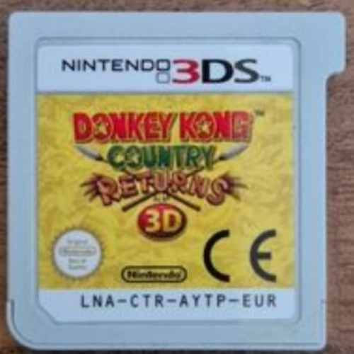 Donkey Kong country returns 3DS loose