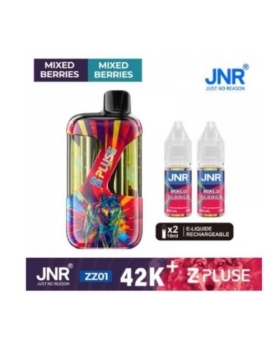 Zpluse 42K - JNR - Arôme : Mixed Berries (Fruits rouges) +2 flacons de 10 ml