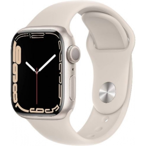 APPLE WATCH SERIE 7 - 41MM STARLIGHT ALU BATTERIE:91%