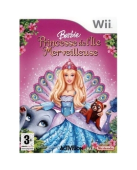 BARBIE PRINCESSE DE L'ILE MERVEILLEUSE WII SANS NOTICE 