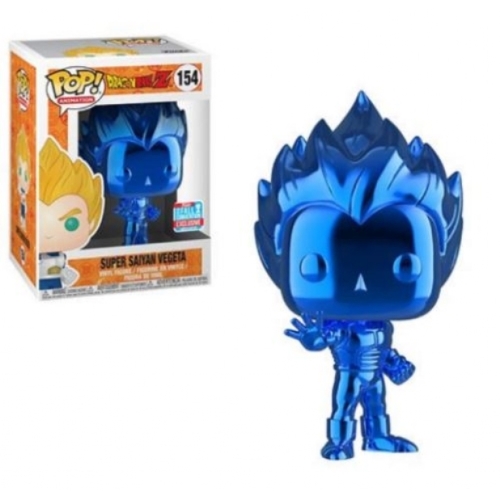 FunKo Pop! Vinyle Super Saiyan Vegeta Bleu Chrome n°154