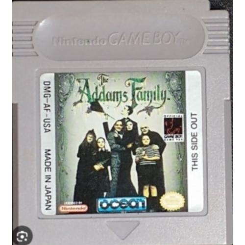 ADDAMS FAMILY - LOOSE - GAME BOY 