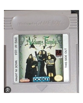 ADDAMS FAMILY - LOOSE - GAME BOY 