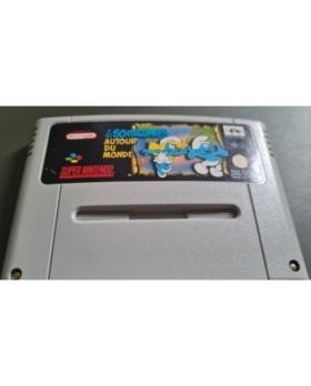 LES SCHTROUMPFS AUTOUR DU MONDE SUPER NINTENDO LOOSE
