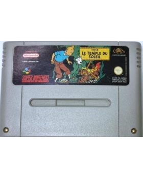 TINTIN LE TEMPLE DU SOLEIL SUPER NINTENDO LOOSE