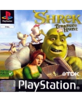 SHREK TREASURE HUNT PS1 AVEC NOTICE