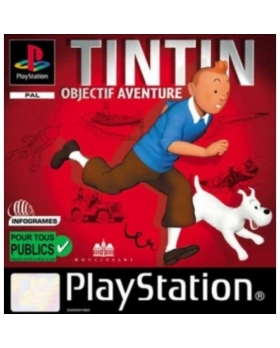 TINTIN OBJECTIF AVENTURE PS1 SANS NOTICE